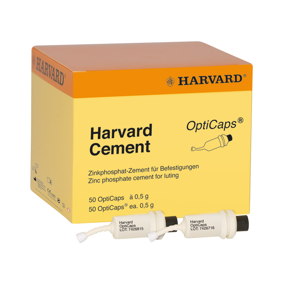 Harvard Opti Caps weißlichgelb 50St