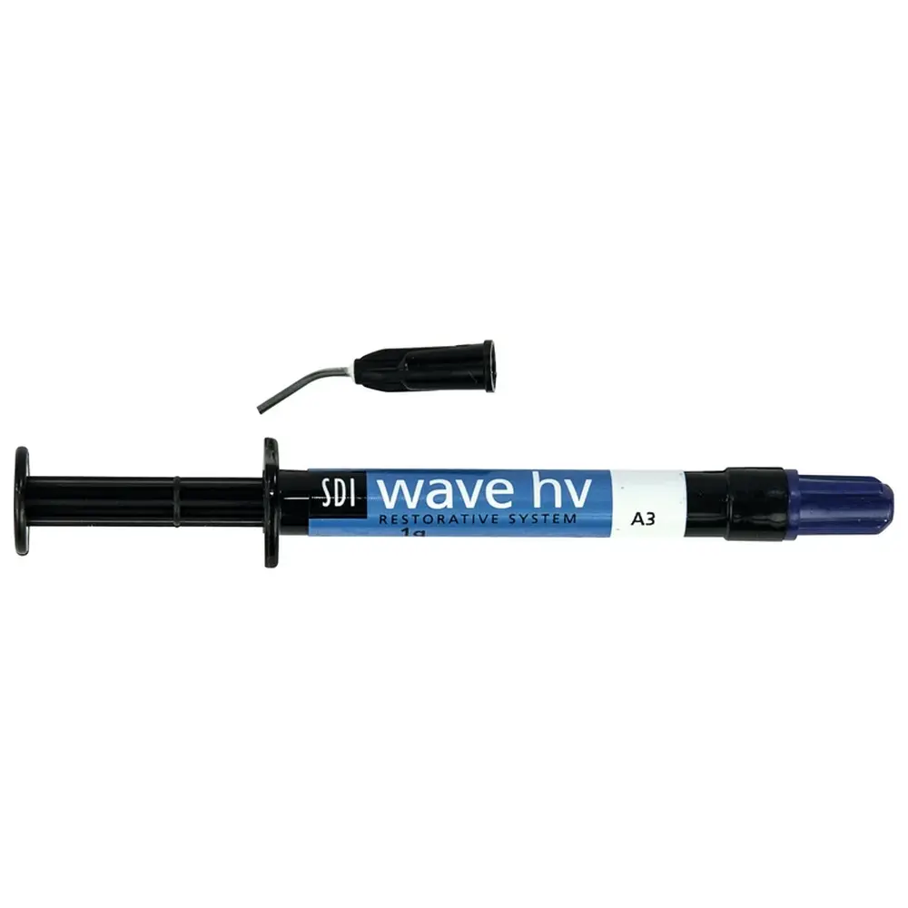 SDI Wave HV - Packung 1 g Spritze A3, 5 Einwegtips