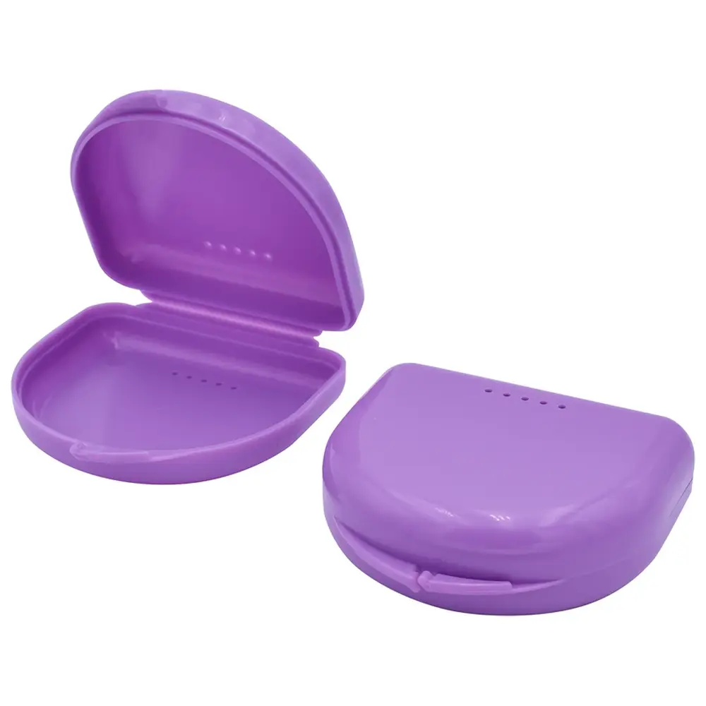 Hager & Werken Dento Box® I + II - Packung 12 Stück lila, Größe I, 2,5 cm