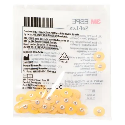 3M Espe Dental Products Sof-Lex XT Polierscheiben D12,7mm sehr fein Pa 85 3M Espe Dental Products Sof-Lex XT Polierscheiben D12,7mm sehr fein Pa 85