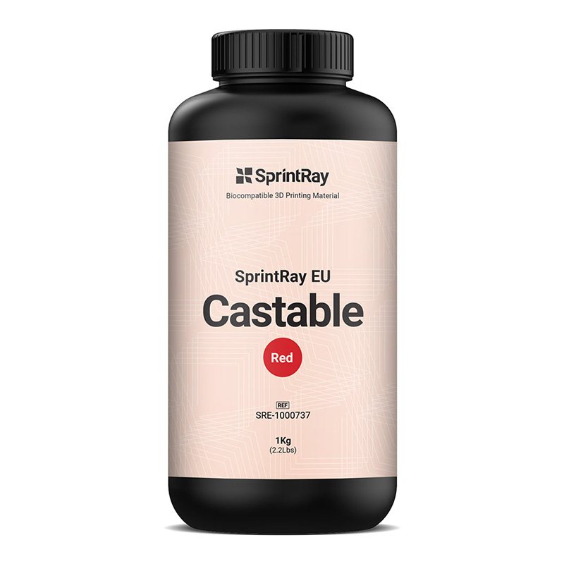SprintRay Europe SprintRay EU Castable Red 1Ltr