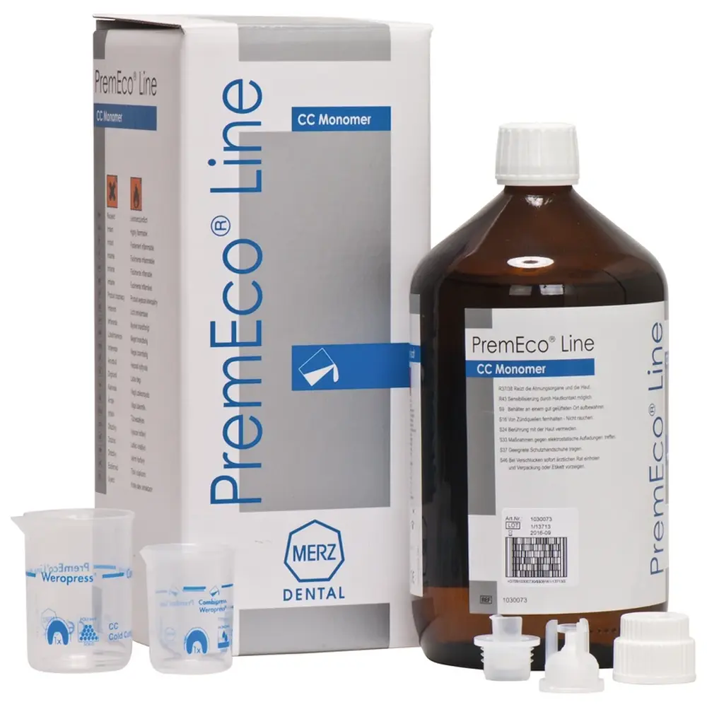 16324_PremEco_Line_Giesskunststoff__Flasche_1_Liter_Monomer Merz Dental PremEco® Line Gießkunststoff - Flasche 1 Liter Monomer