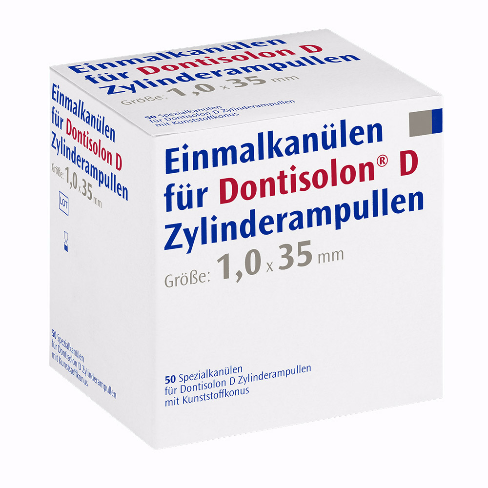 GX85974_Dontisolon_Kanuelen_ZA_10x35mm_50St Dontisolon Kanülen Z.A. 1,0x35mm 50St