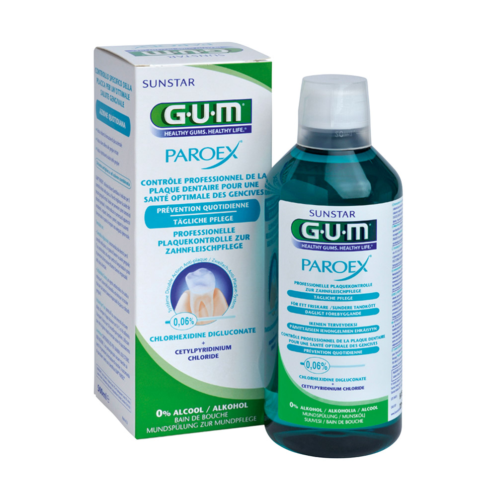 GX205264_GUM_Paroex_Mundsp_006_oAlk_500ml Patientenservietten weiß 33x45 500St