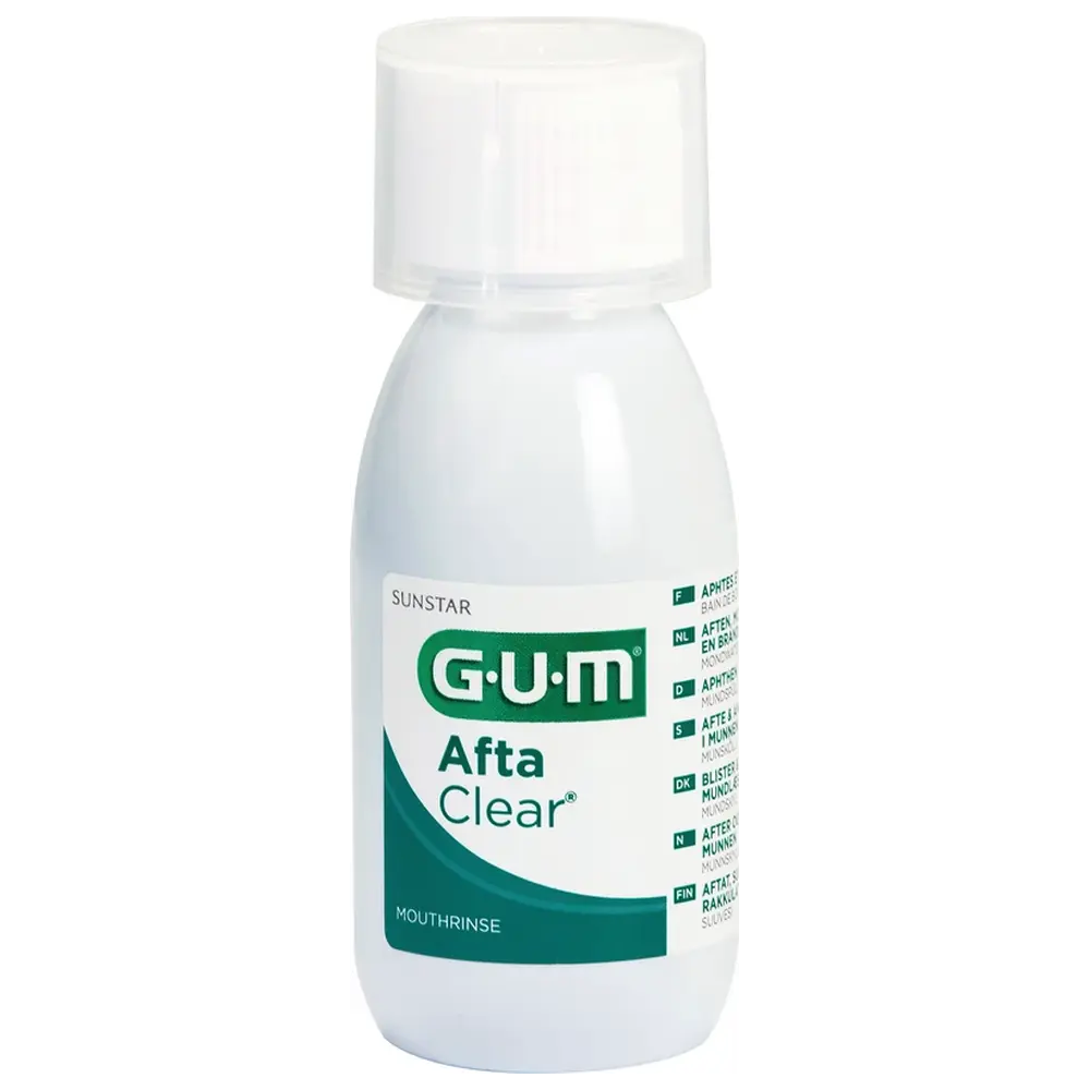SUNSTAR Deutschland GUM® AftaClear™ Mundspülung - Flasche 120 ml