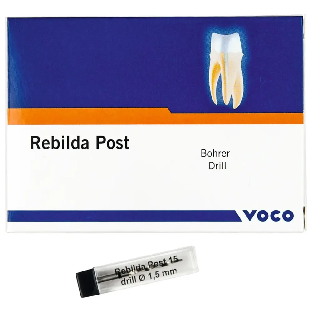VOCO Rebilda® Post - Nachfüllpackung Bohrer Nr. 15, Ø 1,5 mm