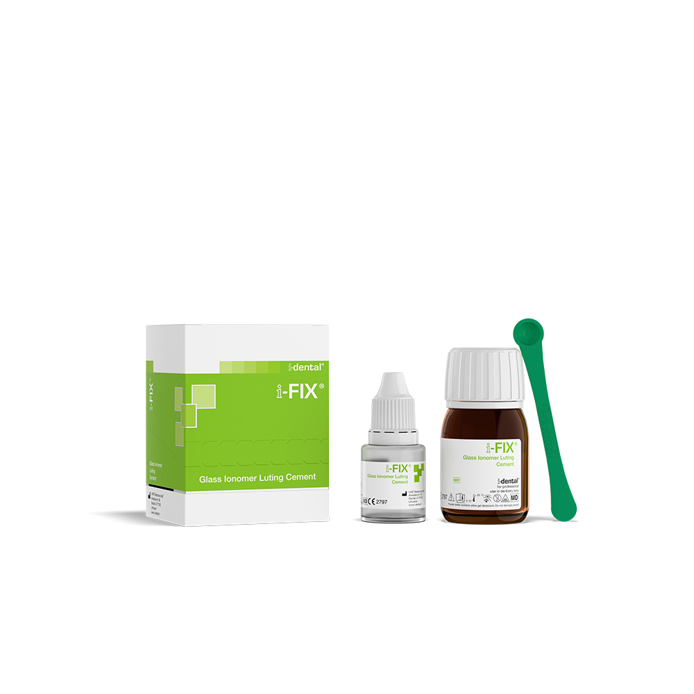 i-FIX Ionomer Zement – i-dental Glass, 13g liquid i-FIX Ionomer Zement – i-dental Glass, 13g liquid