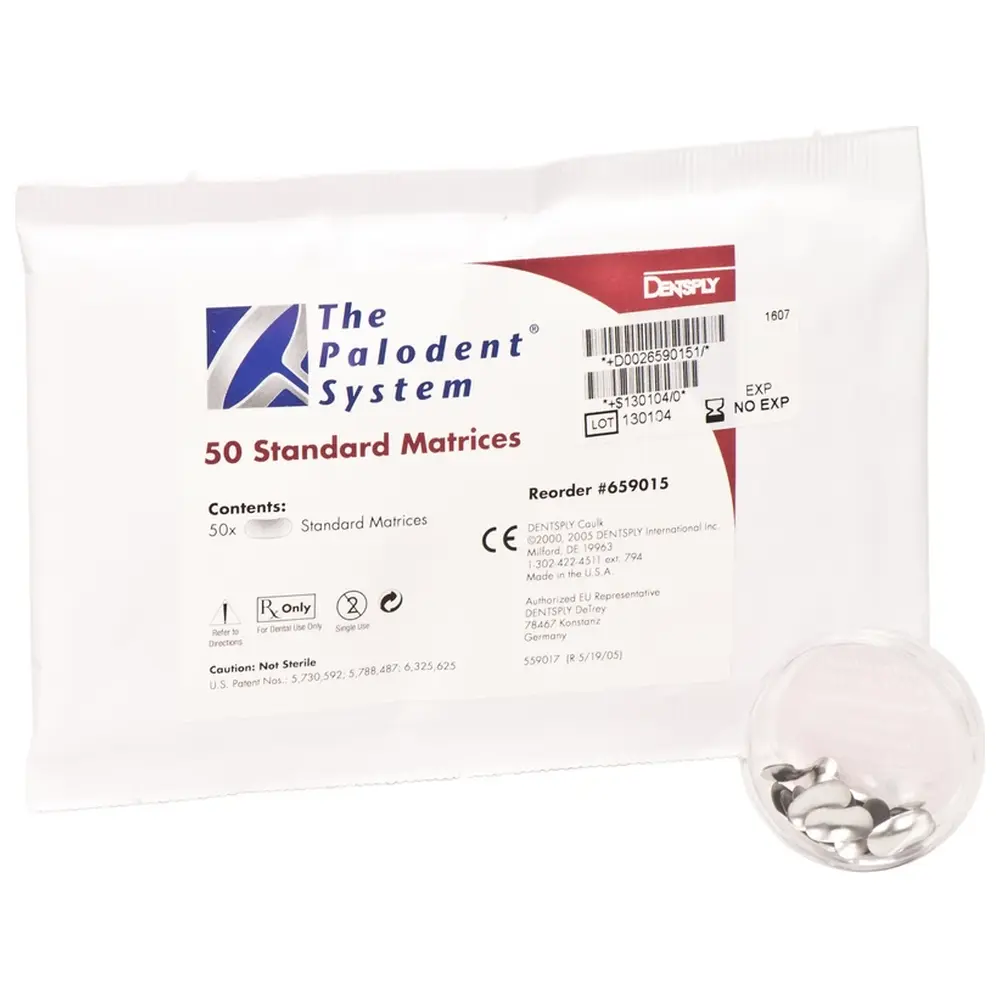 Dentsply Sirona Palodent® Teilmatrizensystem - Nachfüllpackung 50 Matrizen standard