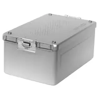 Hu-Friedy IMS Sterilisationscontainer - Stück IMDINCO3M Container für 2 Kassetten plus Einschlagtuch, Boden und Deckel, 300x190x100mm