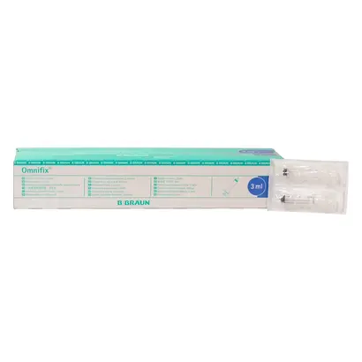 B. Braun Deutschland GmbH & Co. KG Omnifix Solo Luer 3ml zentrisch Spritze Pa 100
