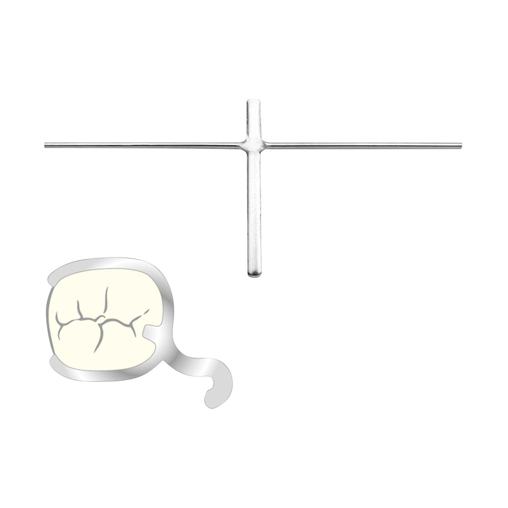 Klammerkreuze N 0,9 10St