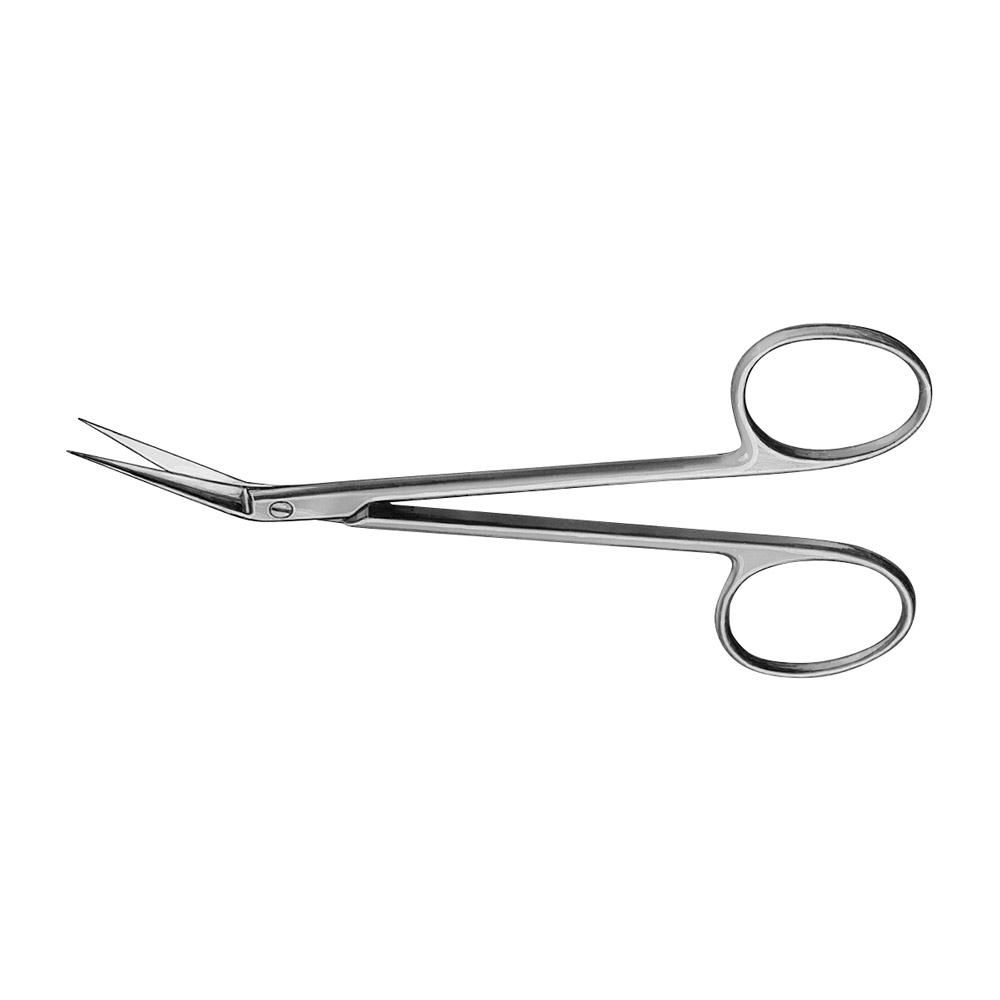 Zahnfleischschere 11cm kniegebogen St