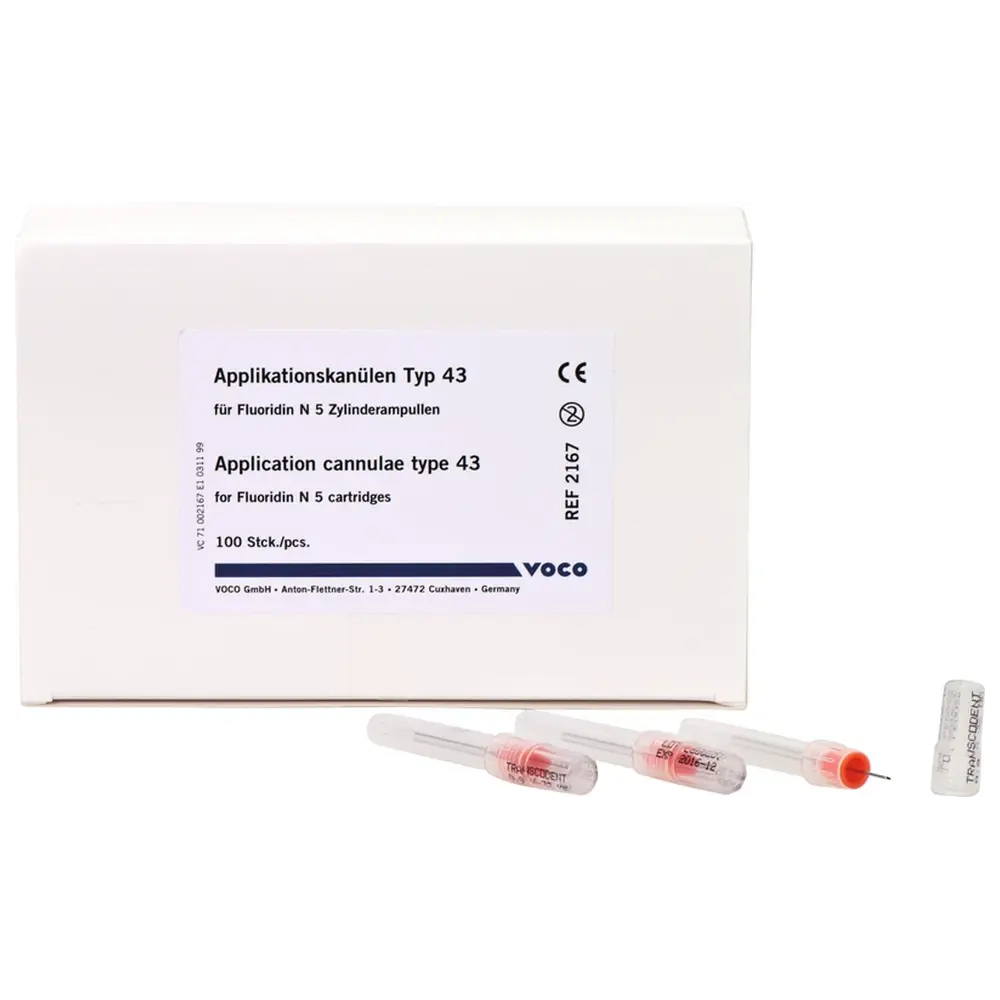 VOCO Applikationskanülen Typ 43 - Packung 100 StückTyp 43