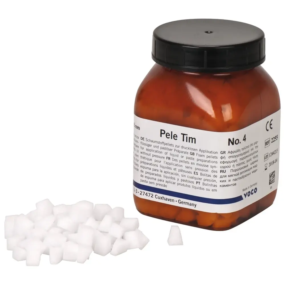 VOCO Pele Tim - Packung 500 Stück 6 x 8 mm, Größe 4