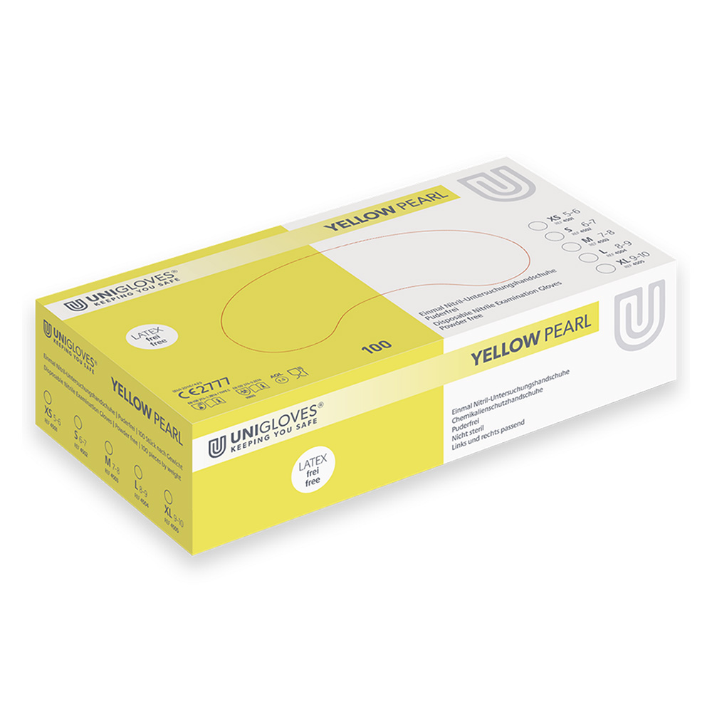 Nitril Yellow Pearl L 100St
