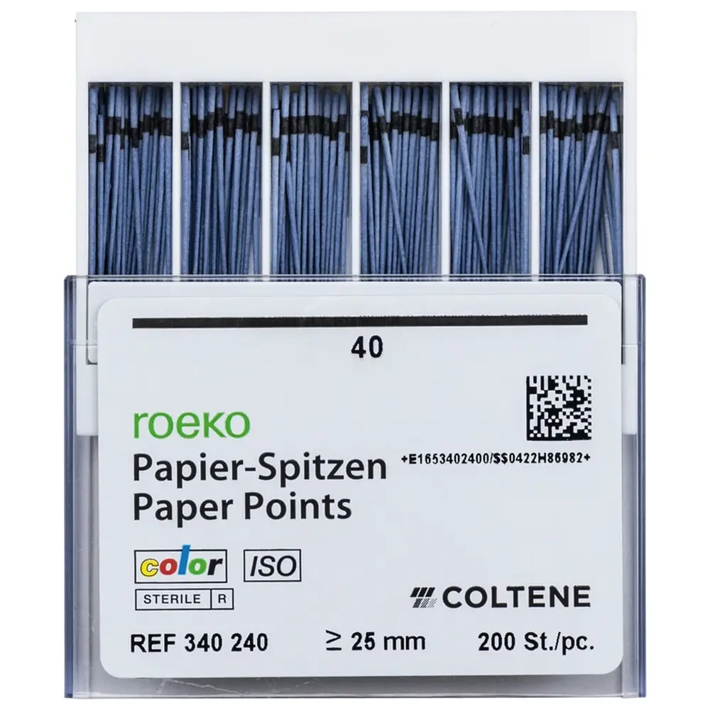 COLTENE roeko Papier Spitzen Color - Packung 200 Stück ISO 040