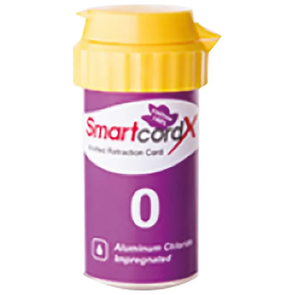 127058_Smartcord_X_Retraktionsfaden__Dose_254_cm_Groesse_0_impraegniert American Dental Smartcord X Retraktionsfaden - Dose 254 cm Größe 0, imprägniert