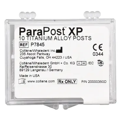Coltene/Whaledent, Inc. ParaPost XP Titanstift #5 Pa 10 Coltene/Whaledent, Inc. ParaPost XP Titanstift #5 Pa 10