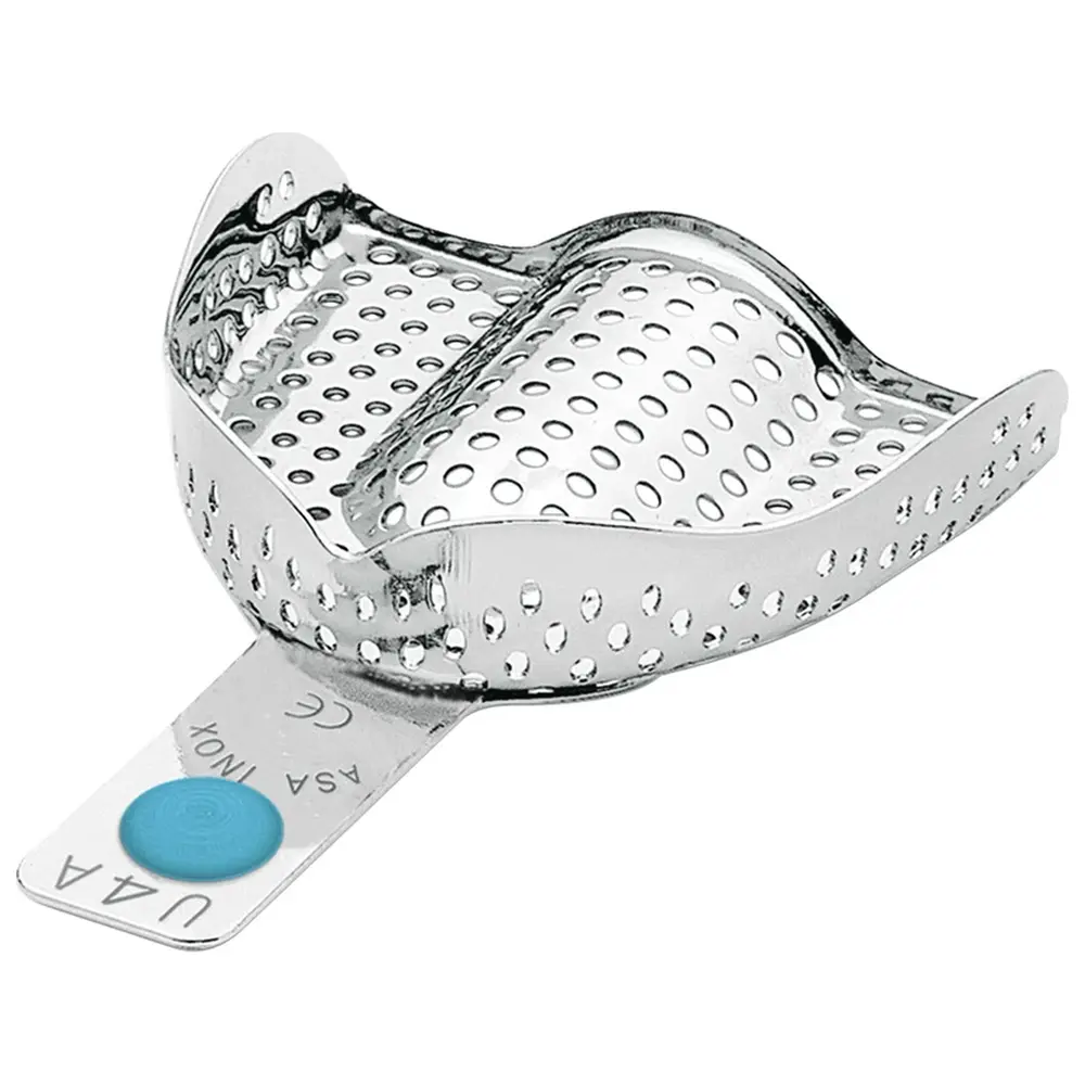 ASA Dental ANATOMIC Abformlöffel - Stück OK M, perforiert, blau, 2801-U4A