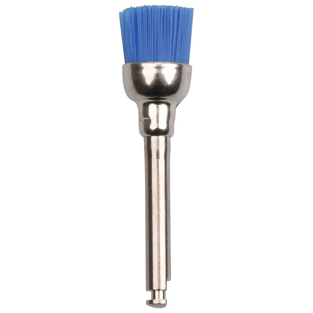 PRODENT Nylon Polierbürsten Smart - Packung 100 Stück blau, hart, RA