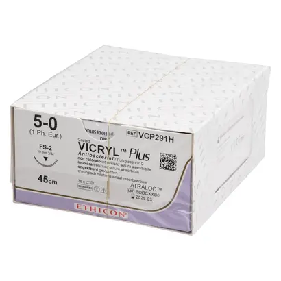 Ethicon Inc. VICRYL plus viol.45cm 5-0 FS2 ungefl.Stärke 1 Pa 36