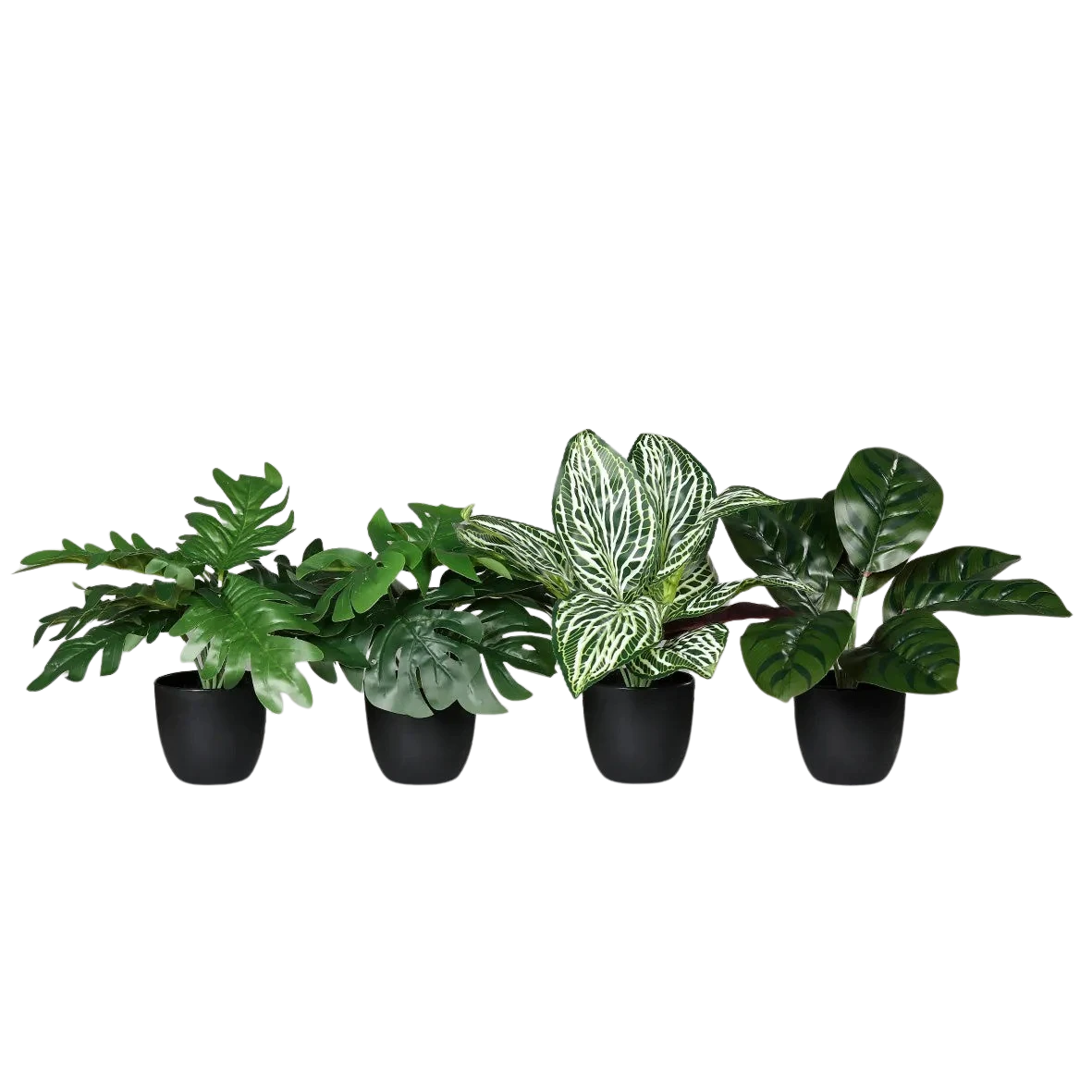 Künstliches Grünpflanzenset - Rio | 27 cm