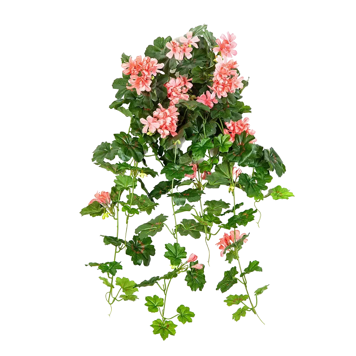 Künstliche Hänge-Geranie - Adam | 72 cm