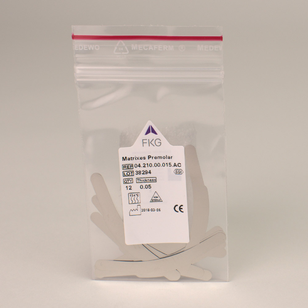 Matrizen FKG 210T Stahl 0,05 Dtz