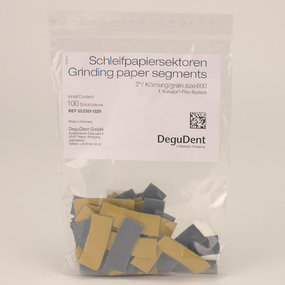 Schleifpapiersektoren 600 2° 100St