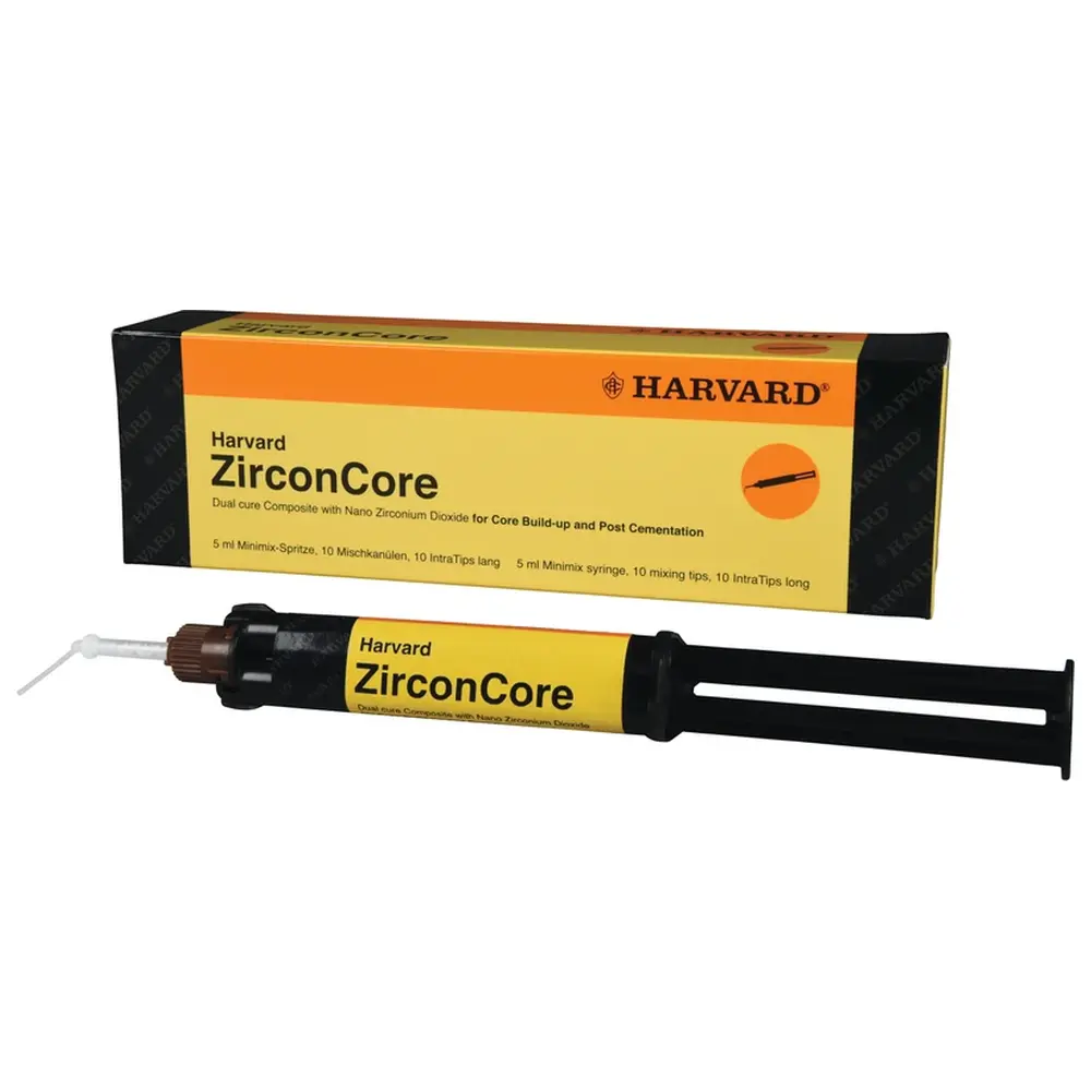 Harvard Dental International Harvard ZirconCore - Packung 5 ml Spritze A2, 10 Mischkanülen, 10 Intra Tips lang
