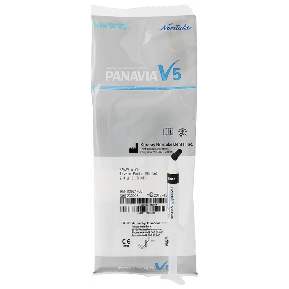 Kuraray Noritake PANAVIA™ V5 - Spritze 1,8 ml Try-in Paste white