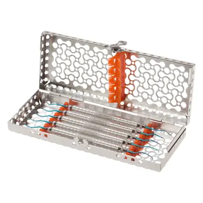Hu-Friedy Implant Maintenance - IMS Kit 1 Kassette 1/4 DIN, 5 Titanium Imp Instrumente