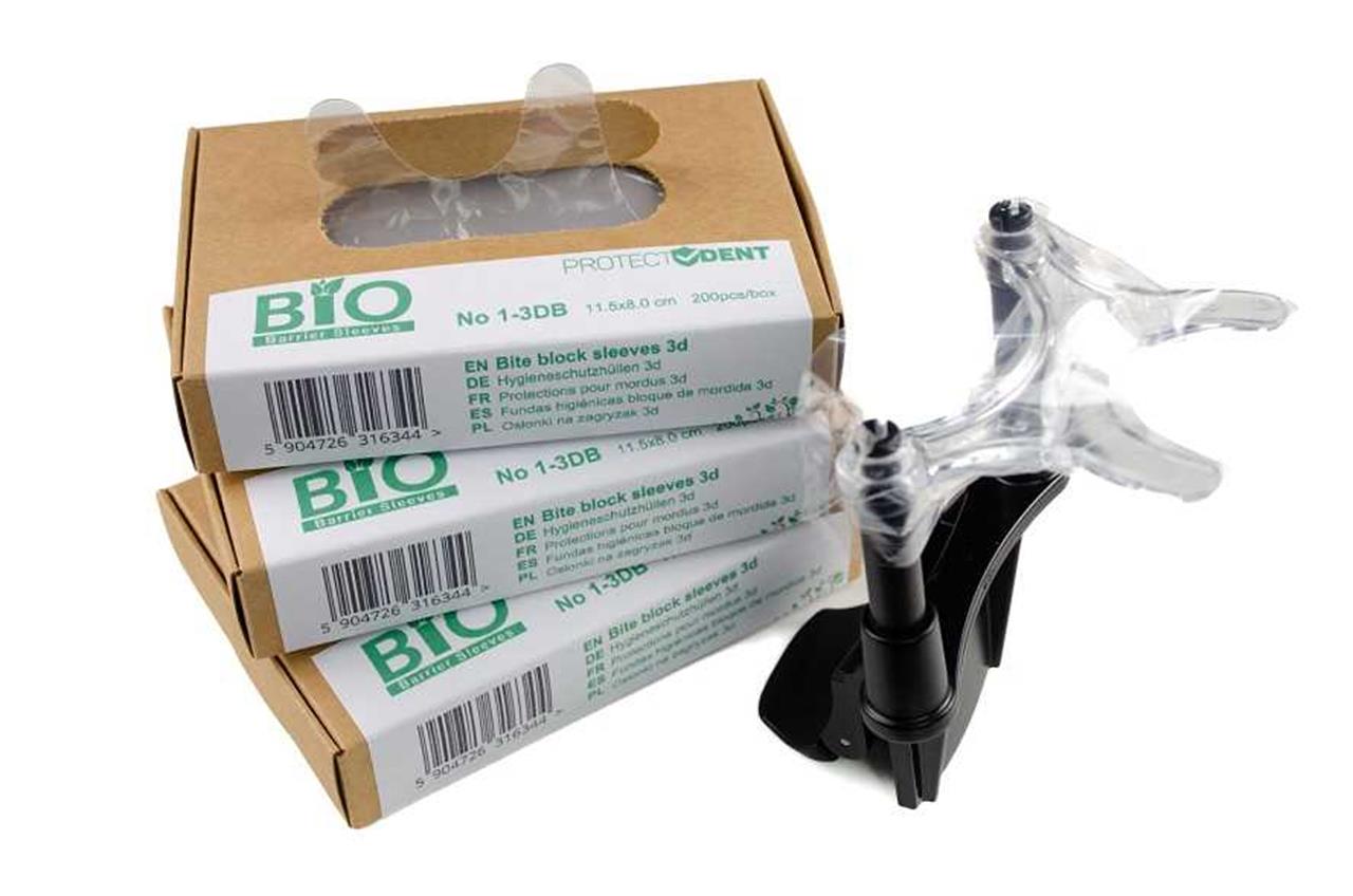 Bio Hygieneschutzhüllen für 3D Aufbissblöcke, 11,5 x 8cm