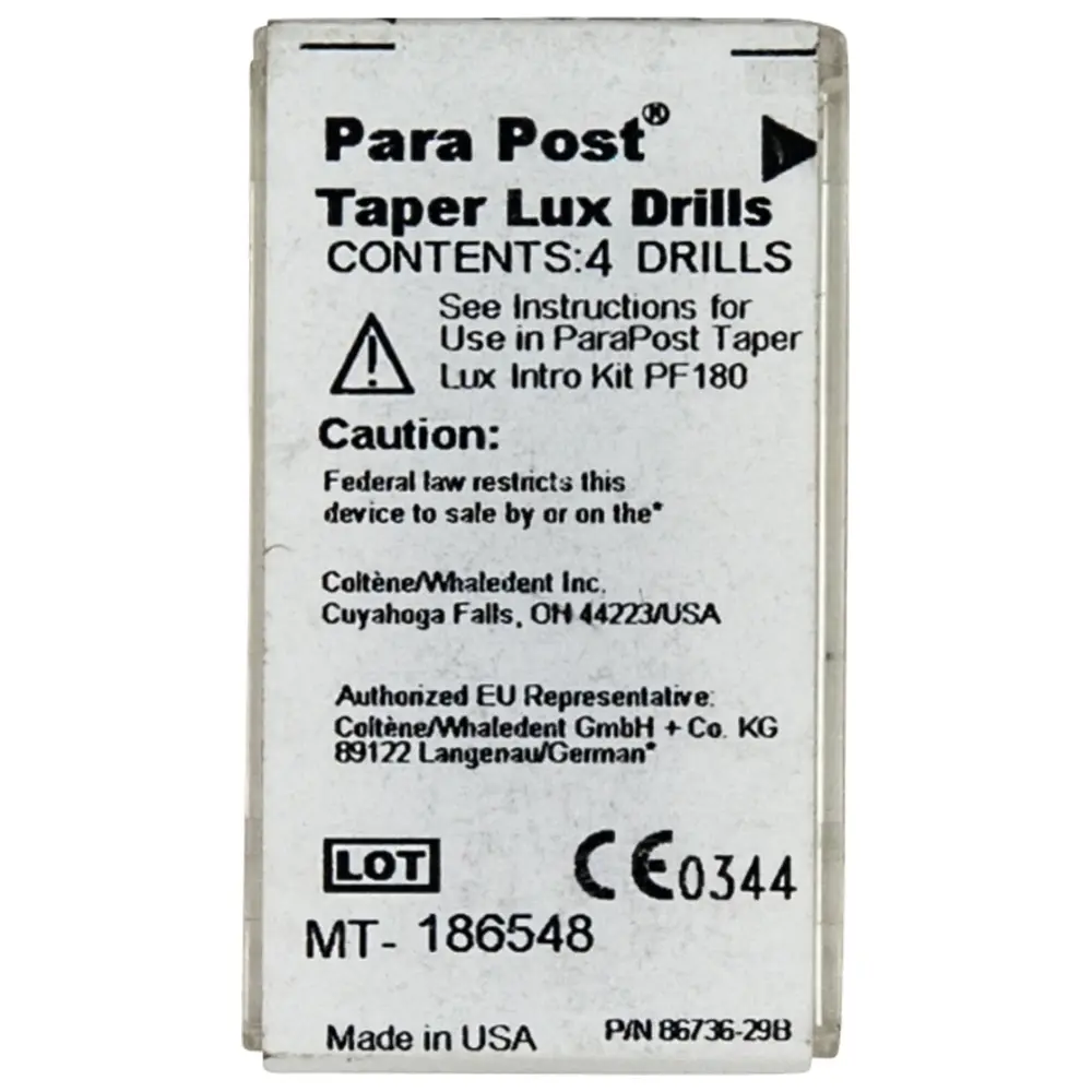 COLTENE ParaPost® TAPER LUX - Set 4 Bohrer sortiert