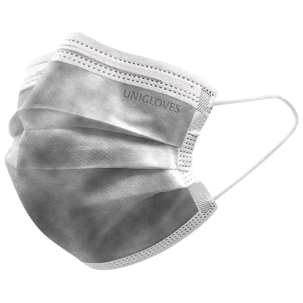 Unigloves PROFIL PLUS OP-Mundschutz - Spenderbox 50 Stück grau Unigloves PROFIL PLUS OP-Mundschutz - Spenderbox 50 Stück grau