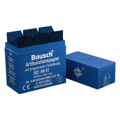 Dr. Jean Bausch GmbH & Co.KG Artikulationspapier 200my blau m.Spender BK1 Pa
