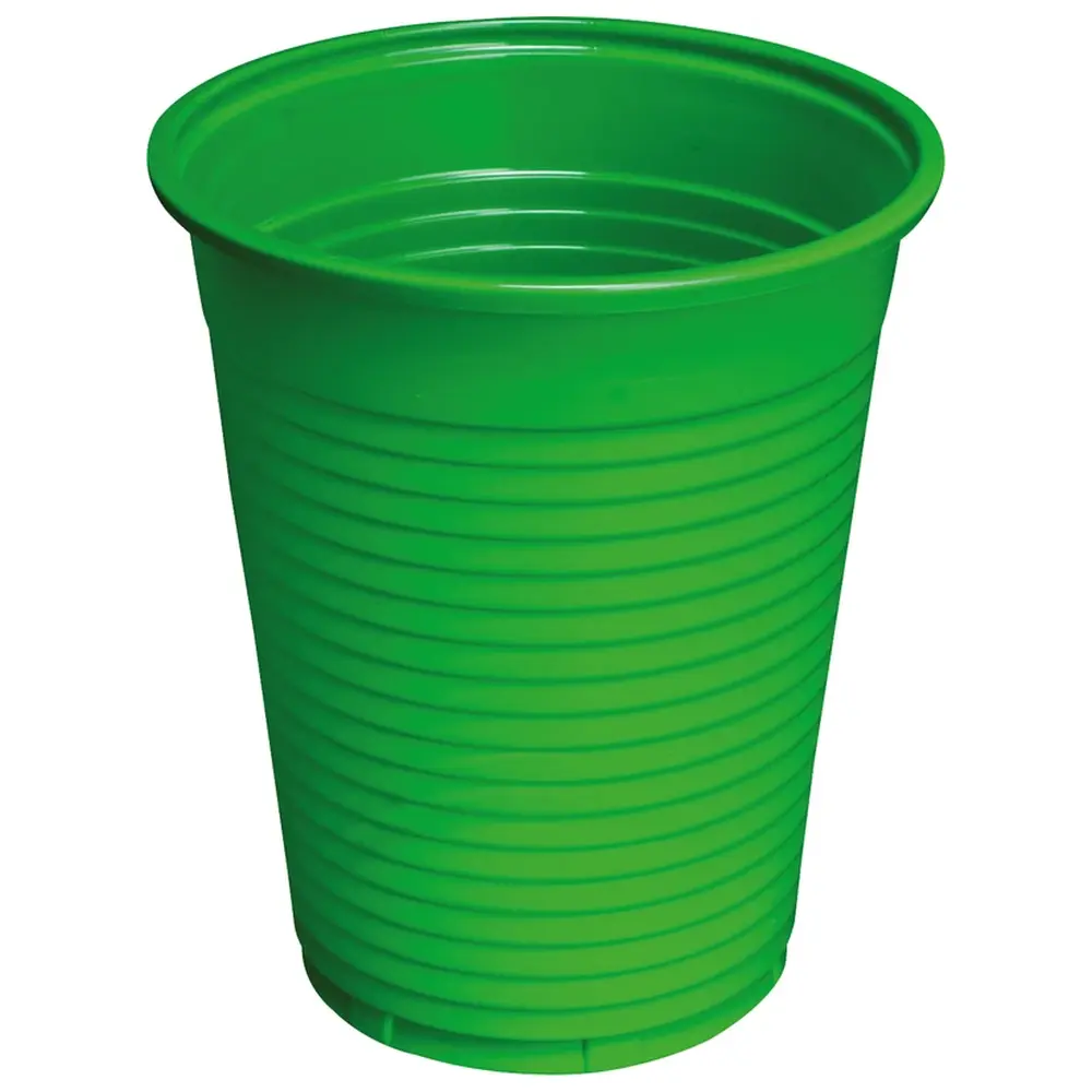 Euronda Monoart® Mundspülbecher - Karton 1.000 Stück grasgrün, 180 ml