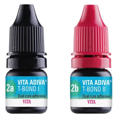 VITA ADIVA® COMPONENTS - Set T-Bond I + II 2 x 5 ml Flasche (nur für VITA ADIVA FULL-ADHESIVE)