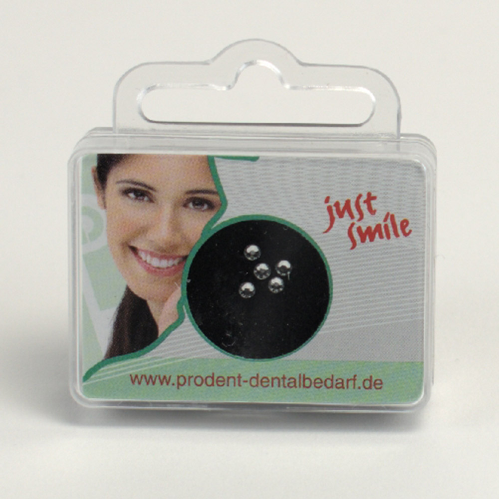 Dental Jewel weiß Diamant 2,0 5St
