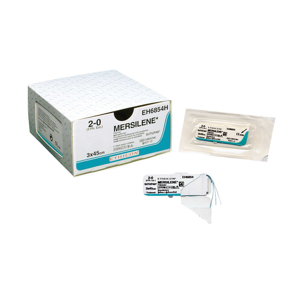 Mersilene grün 3-0/2 FS2 0,45 3Dtz