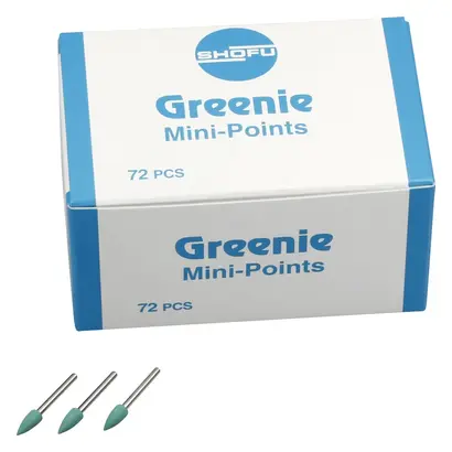 Shofu Inc. Greenie Mini-Point FG Pa 72
