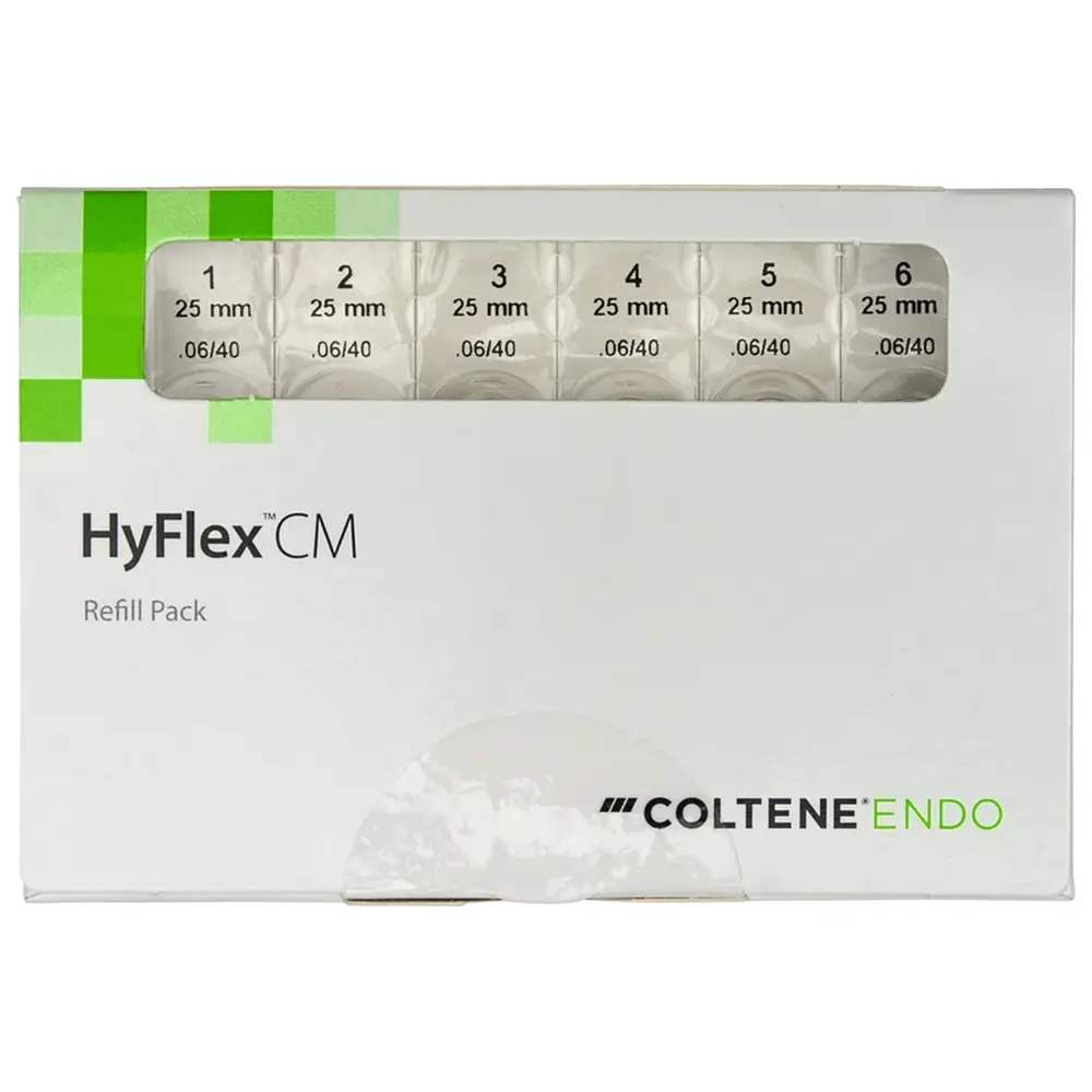 COLTENE HyFlex® CM - Packung 6 Stück 25 mm, Taper.06 ISO 040