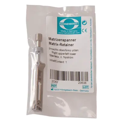 HAHNENKRATT Matrizenspanner nach Nyström - Stück II