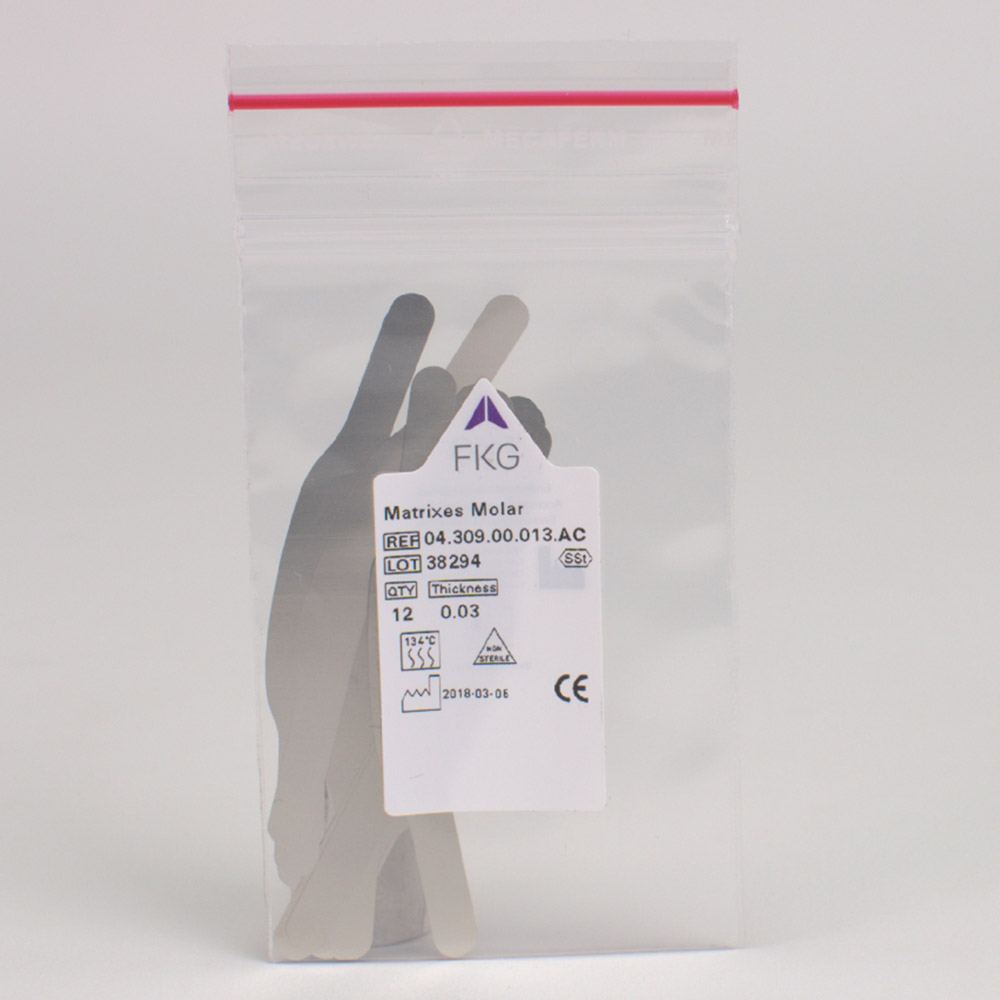 Matrizen FKG 309ET Stahl 0,03 Dtz