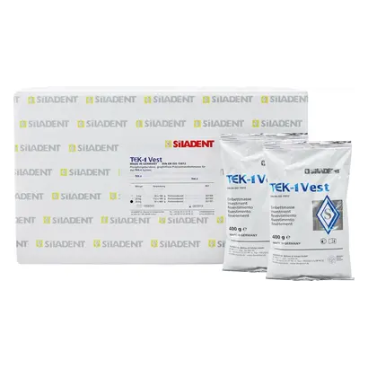 SILADENT TEK-1 VEST - Karton 50 x 400 g Beutel