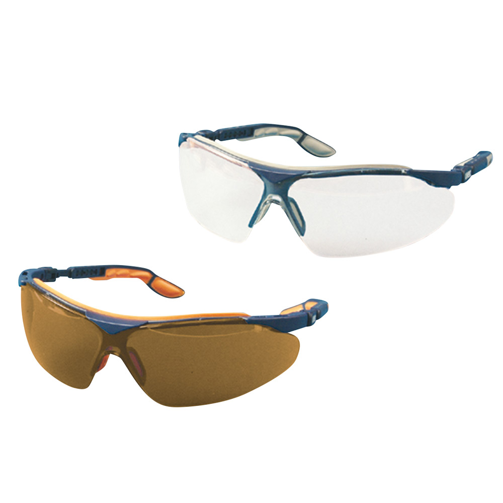 Schutzbrille Uvex I-VO "S" blau/orange