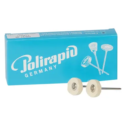 Polirapid Dr. Montemerlo GmbH & Co. KG Miniaturbürste m.HP 102/21mm H Flanellscheibchen Pa 6