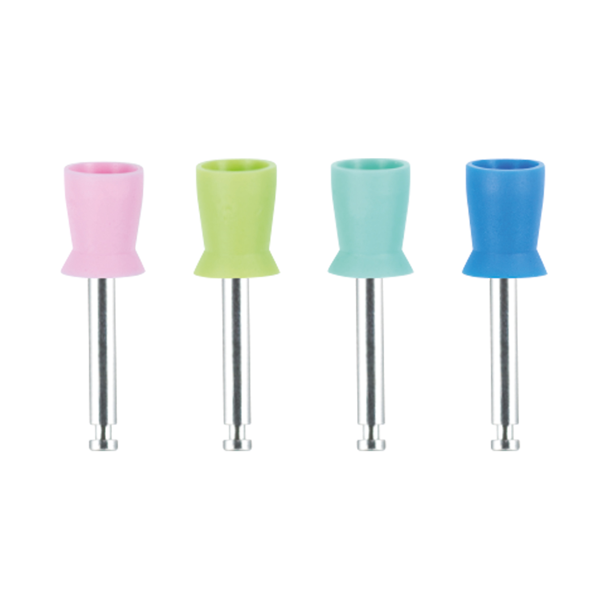 Shopbild Polierkelche Metall RA soft short cup glatt | bunt - 100 Stk.