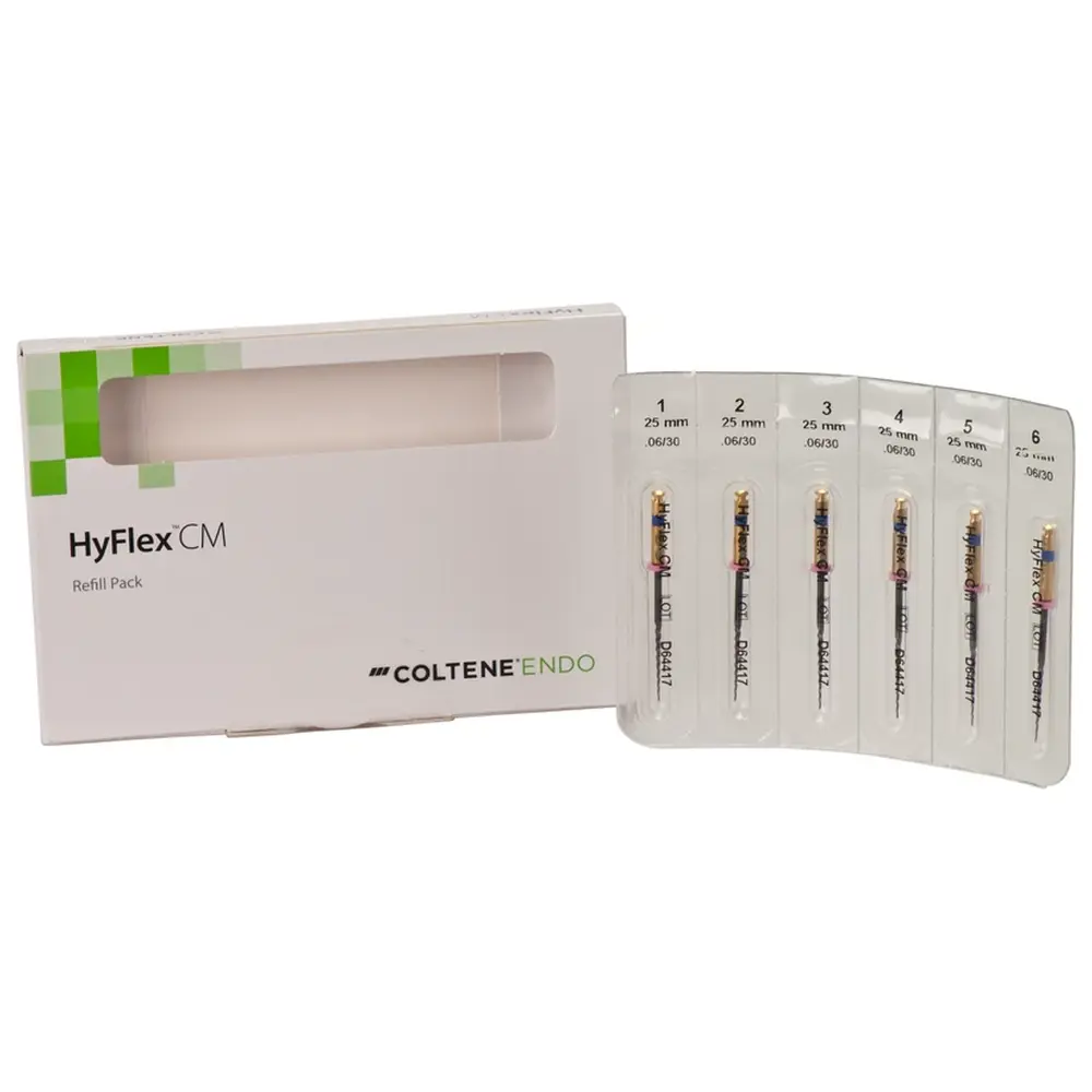 COLTENE HyFlex® CM - Packung 6 Stück 25 mm, Taper.06 ISO 030