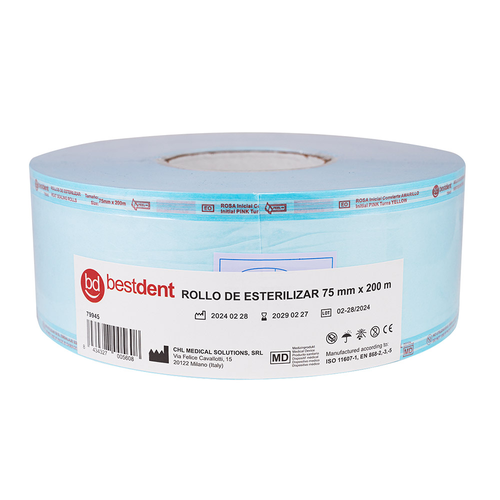 Sterilisationsfolie 7,5cmx200m Rl